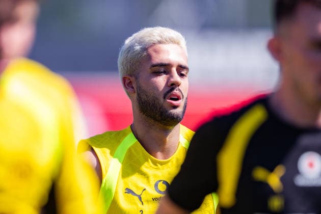 Bundesliga, Borussia Dortmund öffentliches Training am 14.07.2026, Saisonstart 2026 2027 in Dortmud Yann Couto *** Bundesliga, Borussia Dortmund public training session on July 14, 2026, start of the 2026–2027 season in Dortmund, Yann Couto Copyright: xDavidxInderliedx