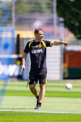 Bundesliga, Borussia Dortmund öffentliches Training am 14.07.2026, Saisonstart 2026 2027 in Dortmud Niko Kovac *** Bundesliga, Borussia Dortmund public training session on July 14, 2026, start of the 2026–2027 season in Dortmund, Niko Kovac Copyright: xDavidxInderliedx