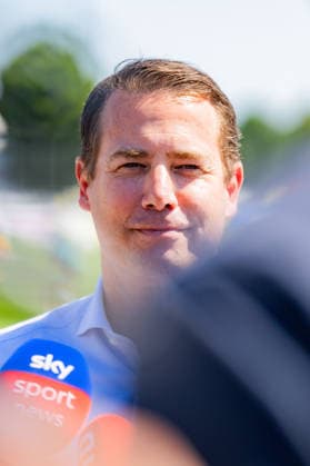 Bundesliga, Borussia Dortmund öffentliches Training am 14.07.2026, Saisonstart 2026 2027 in Dortmund Lars Ricken im Interview *** Bundesliga, Borussia Dortmund public training session on July 14, 2026, start of the 2026–2027 season in Dortmund: An interview with Lars Ricken Copyright: xDavidxInderliedx