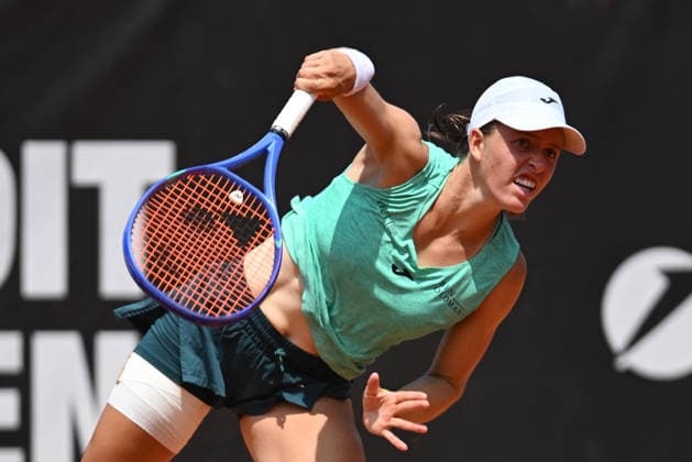 UniCredit IASI OPEN Kaitlin Quevedo of Spain plays against Elena Gabriela Ruse of Romania during the Unicredit Iasi Open game, in Iasi, Romania, on July 14, 2026. Imago Images Alex Nicodim Copyright: xAlexxNicodimx