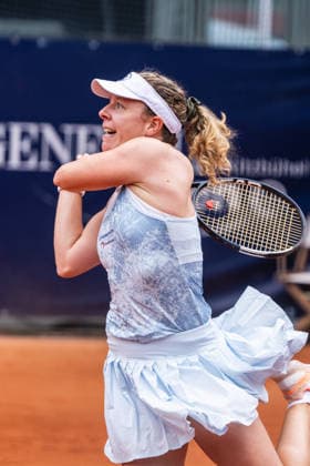 TENNIS - WTA, Tennis Damen Generali Open Ladies Kitzbuehel KITZBUEHEL,AUSTRIA,14.JUL.26 - TENNIS - WTA Tour, Generali Open Ladies Kitzbuehel. Image shows Anna-Lena Friedsam (GER).  GEPAxpictures xJulioxArellano