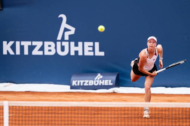 TENNIS - WTA, Tennis Damen Generali Open Ladies Kitzbuehel KITZBUEHEL,AUSTRIA,14.JUL.26 - TENNIS - WTA Tour, Generali Open Ladies Kitzbuehel. Image shows Sinja Kraus (AUT).  GEPAxpictures xJulioxArellano