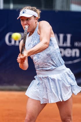 TENNIS - WTA, Tennis Damen Generali Open Ladies Kitzbuehel KITZBUEHEL,AUSTRIA,14.JUL.26 - TENNIS - WTA Tour, Generali Open Ladies Kitzbuehel. Image shows Anna-Lena Friedsam (GER).  GEPAxpictures xJulioxArellano