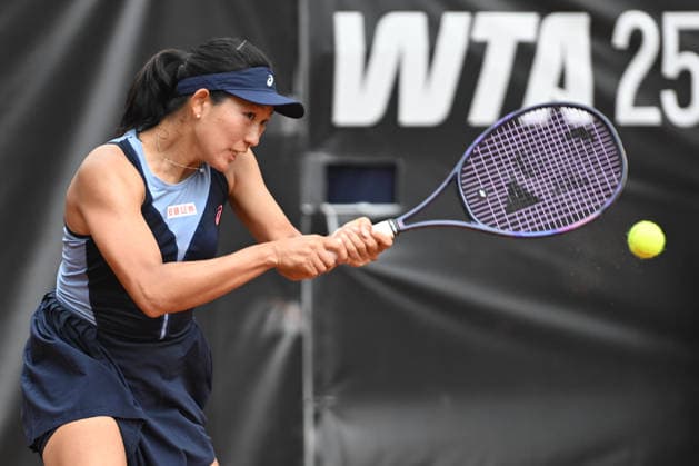 UniCredit IASI OPEN Moyuka Uchijima of Japan plays against Elina Avanesyan of Armenia during the Unicredit Iasi Open game, in Iasi, Romania, on July 14, 2026. Imago Images Alex Nicodim Copyright: xAlexxNicodimx