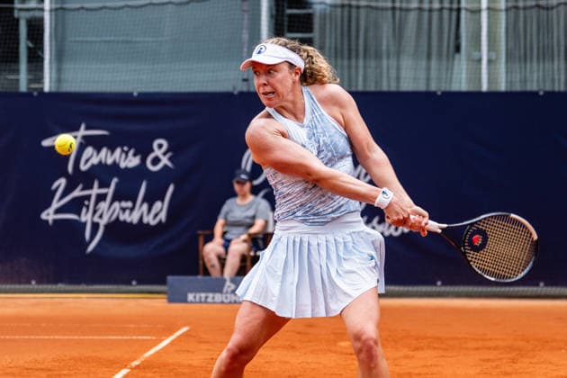 TENNIS - WTA, Tennis Damen Generali Open Ladies Kitzbuehel KITZBUEHEL,AUSTRIA,14.JUL.26 - TENNIS - WTA Tour, Generali Open Ladies Kitzbuehel. Image shows Anna-Lena Friedsam (GER).  GEPAxpictures xJulioxArellano