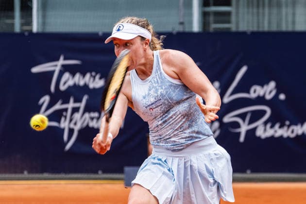 TENNIS - WTA, Tennis Damen Generali Open Ladies Kitzbuehel KITZBUEHEL,AUSTRIA,14.JUL.26 - TENNIS - WTA Tour, Generali Open Ladies Kitzbuehel. Image shows Anna-Lena Friedsam (GER).  GEPAxpictures xJulioxArellano