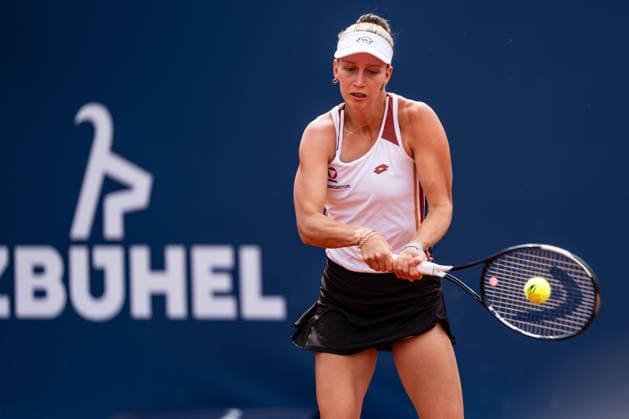 TENNIS - WTA, Tennis Damen Generali Open Ladies Kitzbuehel KITZBUEHEL,AUSTRIA,14.JUL.26 - TENNIS - WTA Tour, Generali Open Ladies Kitzbuehel. Image shows Sinja Kraus (AUT).  GEPAxpictures xJulioxArellano