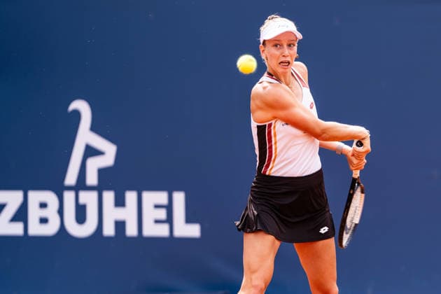 TENNIS - WTA, Tennis Damen Generali Open Ladies Kitzbuehel KITZBUEHEL,AUSTRIA,14.JUL.26 - TENNIS - WTA Tour, Generali Open Ladies Kitzbuehel. Image shows Sinja Kraus (AUT).  GEPAxpictures xJulioxArellano