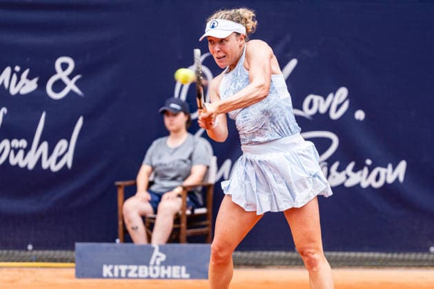 TENNIS - WTA, Tennis Damen Generali Open Ladies Kitzbuehel KITZBUEHEL,AUSTRIA,14.JUL.26 - TENNIS - WTA Tour, Generali Open Ladies Kitzbuehel. Image shows Anna-Lena Friedsam (GER).  GEPAxpictures xJulioxArellano