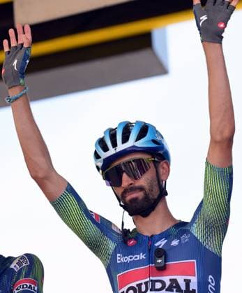 French Aurelien Paret Peintre of Decathlon CMA CGM Team pictured at the start of stage 10 of the 2026 Tour de France cycling race, a stage of 167km from Aurillac to Le Lioran, on Tuesday 14 July 2026. The 113th edition of the Tour de France starts on Saturday 4 July in Barcelona, Spain, and will finish in Paris, France on the 26th of July. DAVIDxPINTENS  x181108610x