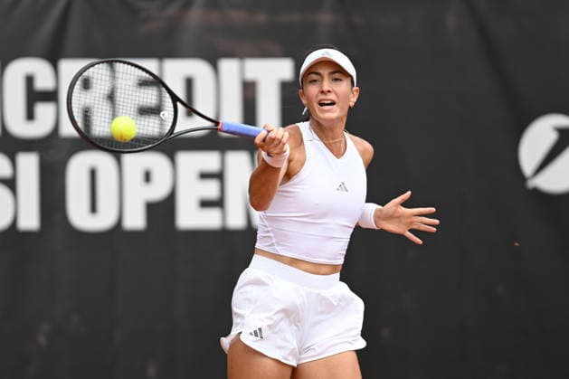 UniCredit IASI OPEN Elina Avanesyan of Armenia plays against Moyuka Uchijima of Japan during the Unicredit Iasi Open game, in Iasi, Romania, on July 14, 2026. Imago Images Alex Nicodim Copyright: xAlexxNicodimx