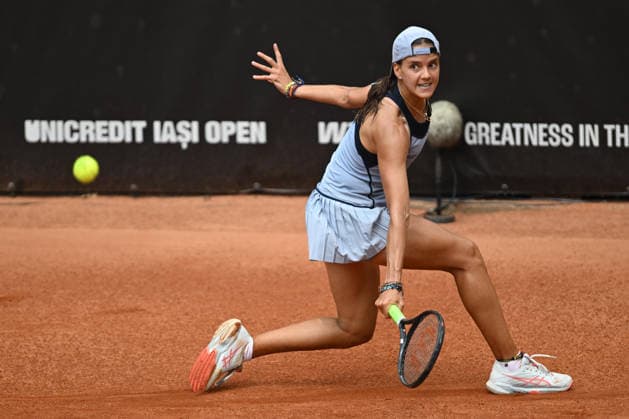 UniCredit IASI OPEN Emiliana Arango of Columbia plays against Tamara Zidansek of Slovenia during the Unicredit Iasi Open game, in Iasi, Romania, on July 14, 2026. Imago Images Alex Nicodim Copyright: xAlexxNicodimx