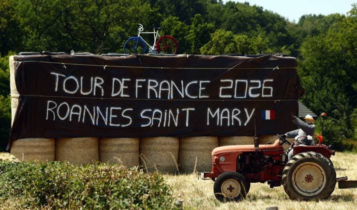 Illustration picture taken during the stage 10 of the 2026 Tour de France cycling race, a stage of 167km from Aurillac to Le Lioran, on Tuesday 14 July 2026. The 113th edition of the Tour de France starts on Saturday 4 July in Barcelona, Spain, and will finish in Paris, France on the 26th of July. POOLxLUCAxBETTINI  x181113634x