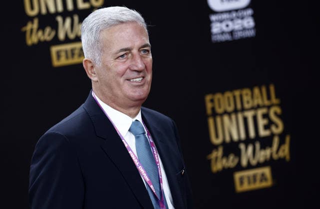USA SOCCER FIFA World Cup, WM, Weltmeisterschaft, Fussball 2026 Final Draw epa12573074 Head coach of the Algerian national soccer Vladimir Petkovic arrives for the FIFA World Cup 2026 Final Draw at the Kennedy Center in Washington DC, USA, 05 December 2025. Washington United States  Copyright: xWILLxOLIVERx