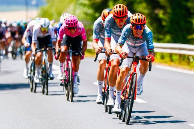 Tour de France 2026 Stage 10 LE LIORAN, FRANCE - JULY 14 : Kwiatkowski MichaB (POL) of Netcompany INEOS in action during stage 10 of the 113rd edition of Tour de France an UCI World Tour 2.UWT cycling road race stage for Men Elite of 167 km with start in Aurillac and finish in Le Lioran on July 14, 2026 in Le Lioran, France, 14 07 2026 Le Lioran France  Copyright: xLucaxBettinix