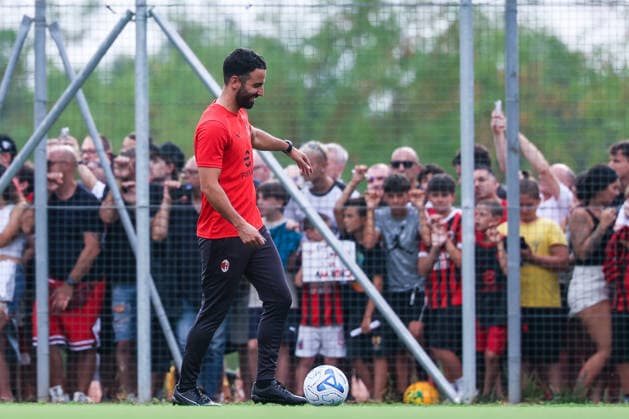 Ruben Amorim Head Coach of AC Milan seen in action during Training Session AC Milan 2026 27 at Milanello in Milan, Italy Milan Milanello Milan Italy Copyright: xEPhotopressx SP24-1440-047