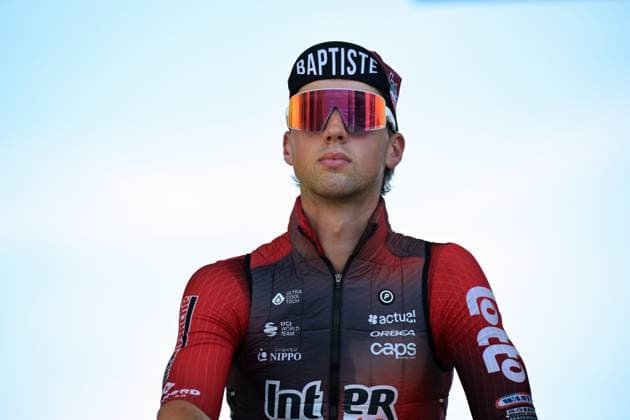 Dutch Huub Artz of Lotto Intermarche pictured at the start of stage 10 of the 2026 Tour de France cycling race, a stage of 167km from Aurillac to Le Lioran, on Tuesday 14 July 2026. The 113th edition of the Tour de France starts on Saturday 4 July in Barcelona, Spain, and will finish in Paris, France on the 26th of July. DAVIDxPINTENS  x181117725x