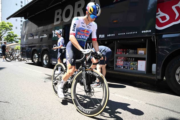 14-07-2026 Tour De France; Tappa 10 Aurillac - Le Lioran; 2026, Red Bull - Bora Hansgrohe; Lipowitz, Florian; Aurillac; 