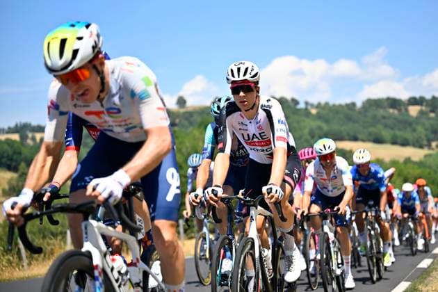 Tour de France 2026 Stage 10 LE LIORAN, FRANCE - JULY 14 : Vermeersch Florian (BEL) of UAE Team Emirates XRG in action during stage 10 of the 113rd edition of Tour de France an UCI World Tour 2.UWT cycling road race stage for Men Elite of 167 km with start in Aurillac and finish in Le Lioran on July 14, 2026 in Le Lioran, France, 14 07 2026 Le Lioran France  Copyright: xTomasxSiskx