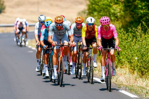 Tour de France 2026 Stage 10 LE LIORAN, FRANCE - JULY 14 : Ganna Filippo (ITA) of Netcompany INEOS in action during stage 10 of the 113rd edition of Tour de France an UCI World Tour 2.UWT cycling road race stage for Men Elite of 167 km with start in Aurillac and finish in Le Lioran on July 14, 2026 in Le Lioran, France, 14 07 2026 Le Lioran France  Copyright: xLucaxBettinix
