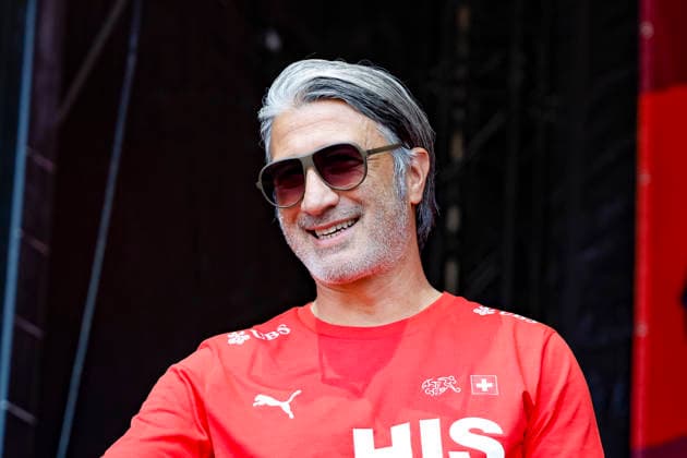 Murat Yakin (Trainer) , Schweiz, Schweizer Nationalteam Empfang Zürich, WM-Rückkehr der Schweizer Nati, Empfang nach der WM 2026, 2026, 14.07.2026, Turbinenplatz, Zürich, Schweiz Zürich Turbinenplatz Schweiz *** Murat Yakin, Coach, Switzerland, Swiss National Team, Welcome Ceremony in Zurich, World Cup, Return of the Swiss National Team, Welcome Ceremony after the 2026 World Cup, 2026, July 14, 2026, Turbinenplatz, Zurich, Switzerland, Zurich, Turbinenplatz, Switzerland Copyright: xGrantxHubbsx