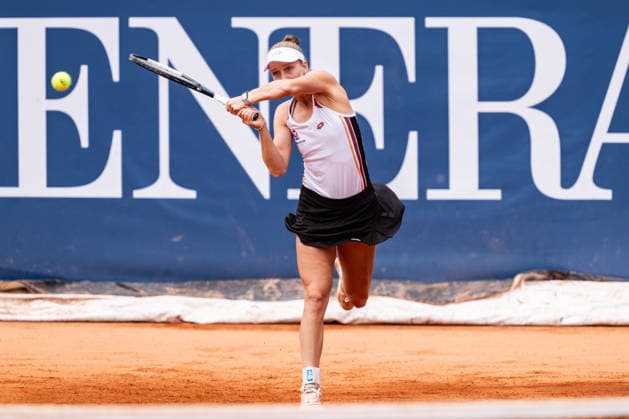 TENNIS - WTA, Tennis Damen Generali Open Ladies Kitzbuehel KITZBUEHEL,AUSTRIA,14.JUL.26 - TENNIS - WTA Tour, Generali Open Ladies Kitzbuehel. Image shows Sinja Kraus (AUT).  GEPAxpictures xJulioxArellano