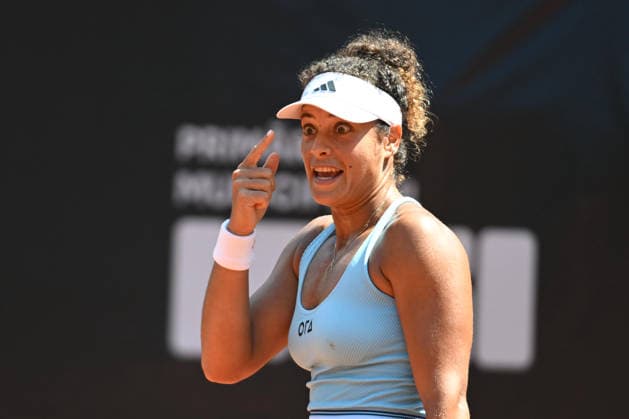 UniCredit IASI OPEN Mayar Sherif of Egypt plays against Dalma Gulf of Hungary during the Unicredit Iasi Open game, in Iasi, Romania, on July 14, 2026. Imago Images Alex Nicodim Copyright: xAlexxNicodimx