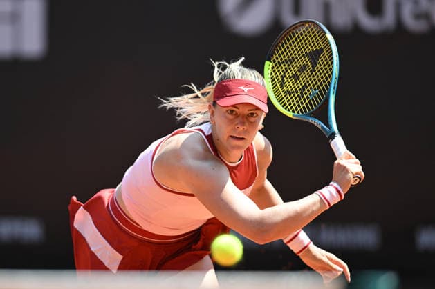 UniCredit IASI OPEN Dalma Gulf of Hungary plays against Mayar Sherif of Egypt during the Unicredit Iasi Open game, in Iasi, Romania, on July 14, 2026. Imago Images Alex Nicodim Copyright: xAlexxNicodimx