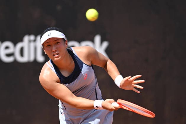 UniCredit IASI OPEN Claire Liu of United States plays against Yulia Putintseva of Kazakhstan during the Unicredit Iasi Open game, in Iasi, Romania, on July 14, 2026. Imago Images Alex Nicodim Copyright: xAlexxNicodimx