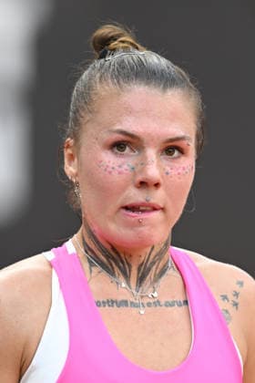 UniCredit IASI OPEN Oleksandra Oliynykova of Ukraine plays against Ipek Oz of Turkey during the Unicredit Iasi Open game, in Iasi, Romania, on July 14, 2026. Imago Images Alex Nicodim Copyright: xAlexxNicodimx
