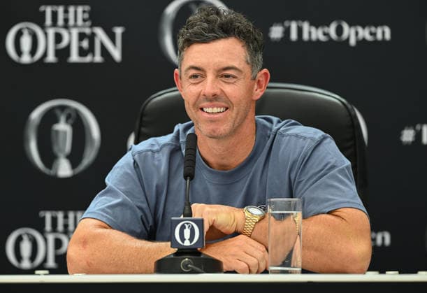 Rory McIlroy (NIR) press conference, PK, Pressekonferenz 154th Open Golf Championships, Royal Birkdale, Southport, UK - 14 Jul 2026Southport Royal Birkdale United Kingdom  Copyright: xGreigxCowie Shutterstockx 16988289du