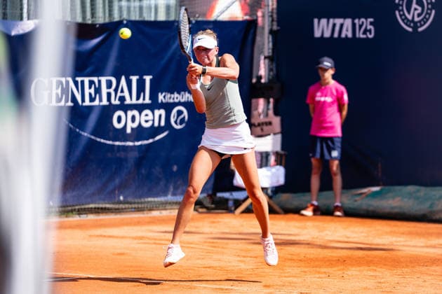 TENNIS - WTA, Tennis Damen Generali Open Ladies Kitzbuehel KITZBUEHEL,AUSTRIA,14.JUL.26 - TENNIS - WTA Tour, Generali Open Ladies Kitzbuehel. Image shows Laura Samson (CZE).  GEPAxpictures xJulioxArellano