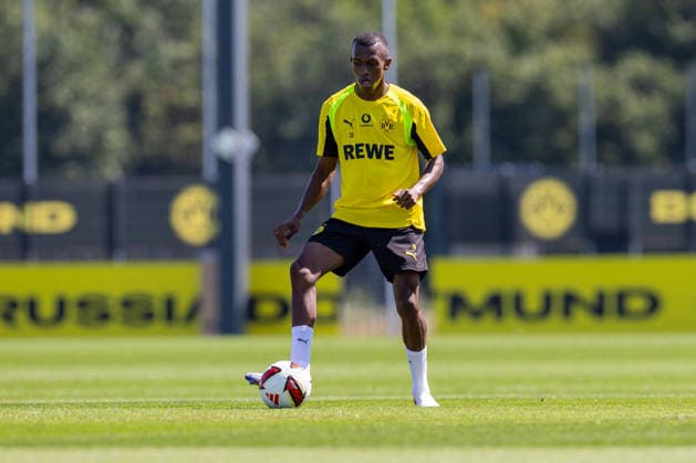 14.07.2026, Fussball, Training von Borussia Dortmund. Justin Lerma (Borussia Dortmund). Dortmund Trainingsgelände des BVB NRW Deutschland xRHR-FOTO DEx *** July 14, 2026, Soccer, Borussia Dortmund Training: Justin Lerma, Borussia Dortmund, BVB Training Facility, North Rhine-Westphalia, Germany xRHR PHOTO DEx Copyright: DennisxEwert RHR-FOTOx RHR-FOTO DE