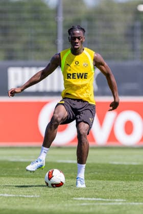 14.07.2026, Fussball, Training von Borussia Dortmund. Joane Gadou (Borussia Dortmund). Dortmund Trainingsgelände des BVB NRW Deutschland xRHR-FOTO DEx *** July 14, 2026, Soccer, Borussia Dortmund Training Session, Joane Gadou, Borussia Dortmund, BVB Training Facility, NRW, Germany, xRHR PHOTO DEx Copyright: DennisxEwert RHR-FOTOx RHR-FOTO DE