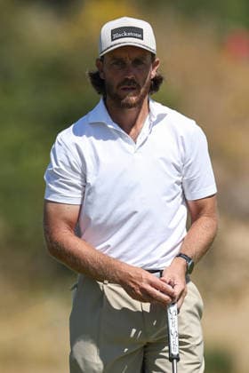 RECORD DATE NOT STATED 14th July 2026; Royal Birkdale Golf Club, Southport, Merseyside, England; The Open Championship Practice Day Three; Tommy Fleetwood (ENG) at the 14th hole DavidxBlunsden