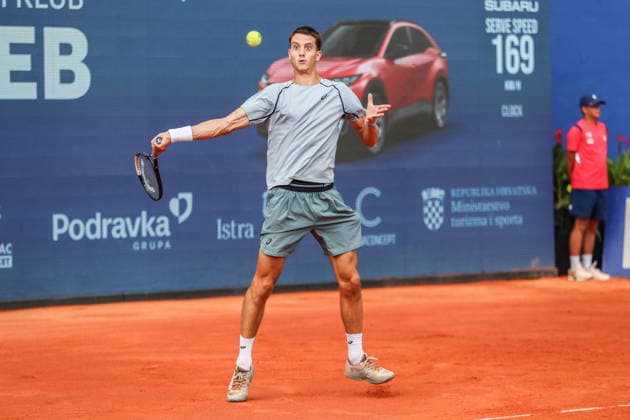 Umag 14.07.2026. Tenis PLAVA LAGUNA CROATIA OPEN Tennis PLAVA LAGUNA CROATIA OPEN Nz Matej Dodig Fot. Kacper Staniec NEWSPIX.PL --- newspix.pl 