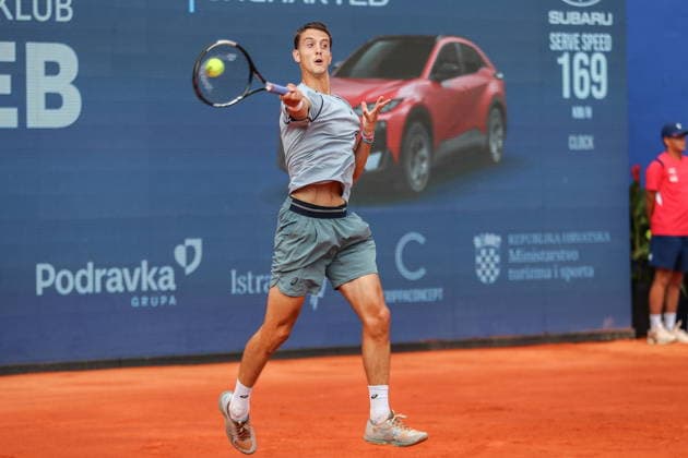 Umag 14.07.2026. Tenis PLAVA LAGUNA CROATIA OPEN Tennis PLAVA LAGUNA CROATIA OPEN Nz Matej Dodig Fot. Kacper Staniec NEWSPIX.PL --- newspix.pl 