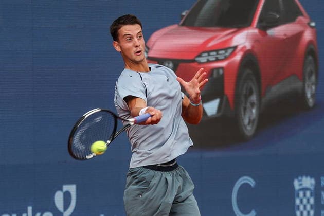 Umag 14.07.2026. Tenis PLAVA LAGUNA CROATIA OPEN Tennis PLAVA LAGUNA CROATIA OPEN Nz Matej Dodig Fot. Kacper Staniec NEWSPIX.PL --- newspix.pl 