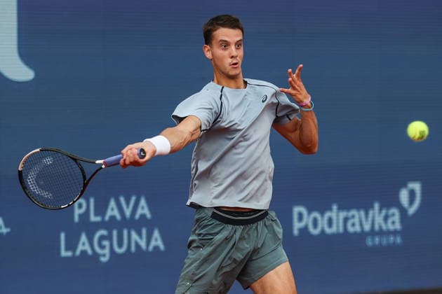 Umag 14.07.2026. Tenis PLAVA LAGUNA CROATIA OPEN Tennis PLAVA LAGUNA CROATIA OPEN Nz Matej Dodig Fot. Kacper Staniec NEWSPIX.PL --- newspix.pl 