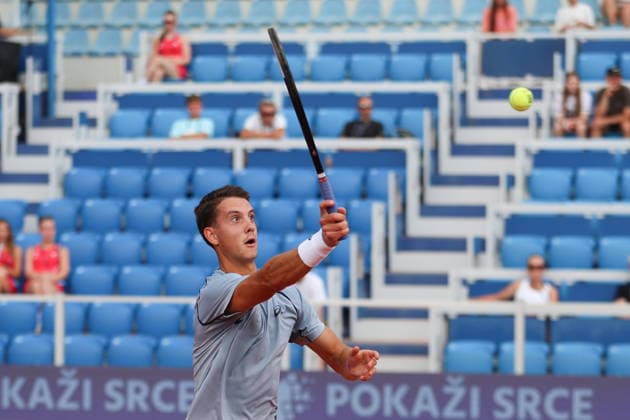 Umag 14.07.2026. Tenis PLAVA LAGUNA CROATIA OPEN Tennis PLAVA LAGUNA CROATIA OPEN Nz Matej Dodig Fot. Kacper Staniec NEWSPIX.PL --- newspix.pl 