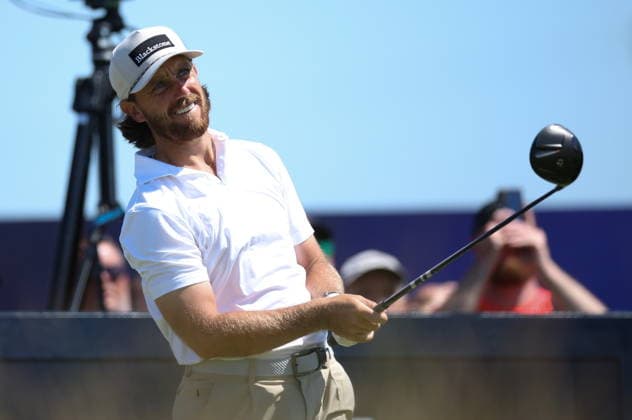 154th Open Golf Championships - Practice Day Tommy Fleetwood of England in action during practice day at the British Open Golf Championships at Royal Birkdale in Southport, Britain, 14 July 2026. SOUTHPORT UNITED KINGDOM  Copyright: xADAMxVAUGHANx