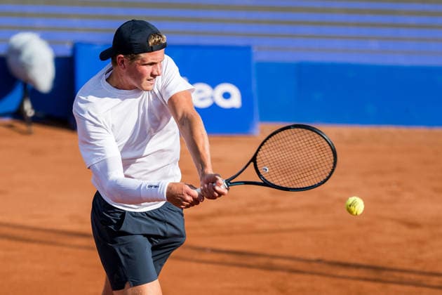 260714 Max Dahlin of Sweden during day 2 of the Nordea Open on July 14, 2026 in Bastad. Photo: Niclas Jönsson BILDBYRAN COP 273 NO0429 tennis ATP, Tennis Herren 250 nordea open bbeng sverige sweden *** 260714 Max Dahlin of Sweden on Day 2 of the Nordea Open on July 14, 2026, in Bastad. Photo by Niclas Jönsson, BILDBYRAN COP 273 NO0429 tennis atp 250 nordea open bbeng sverige sweden  Copyright: NICLASxJÖNSSON BB260714NO009