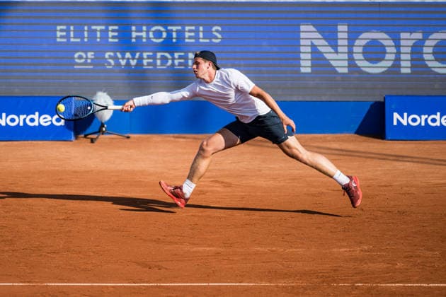 260714 Max Dahlin of Sweden during day 2 of the Nordea Open on July 14, 2026 in Bastad. Photo: Niclas Jönsson BILDBYRAN COP 273 NO0429 tennis ATP, Tennis Herren 250 nordea open bbeng sverige sweden *** 260714 Max Dahlin of Sweden on Day 2 of the Nordea Open on July 14, 2026, in Bastad. Photo by Niclas Jönsson, BILDBYRAN COP 273 NO0429 tennis atp 250 nordea open bbeng sverige sweden  Copyright: NICLASxJÖNSSON BB260714NO010