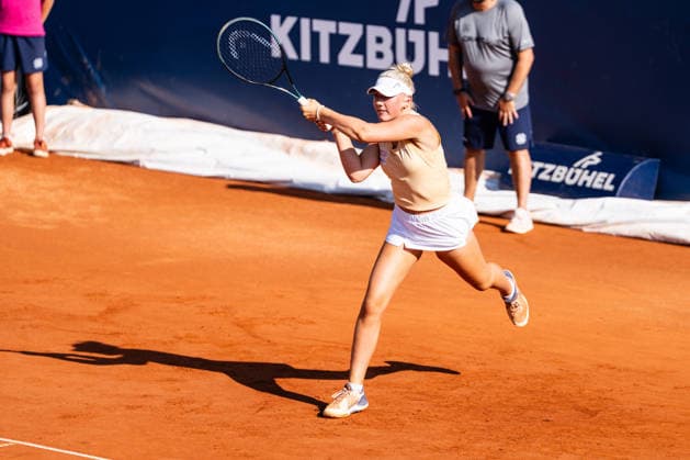 TENNIS - WTA, Tennis Damen Generali Open Ladies Kitzbuehel KITZBUEHEL,AUSTRIA,14.JUL.26 - TENNIS - WTA Tour, Generali Open Ladies Kitzbuehel. Image shows Leonie Rabl (AUT).  GEPAxpictures xJulioxArellano