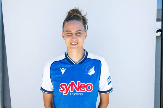 1.BL Frauen, Porträttermin 2026 2027 Franziska Harsch: TSG 1899 Hoffenheim St. Leon-Rot Förderzentrum St. Leon-Rot Baden-Württemberg Deutschland *** 1st Division Women, Photo Shoot 2026–2027 Franziska Harsch TSG 1899 Hoffenheim St. Leon Rot St. Leon Rot Training Center Baden-Württemberg Germany Copyright: xNordphotox xMemmlerx