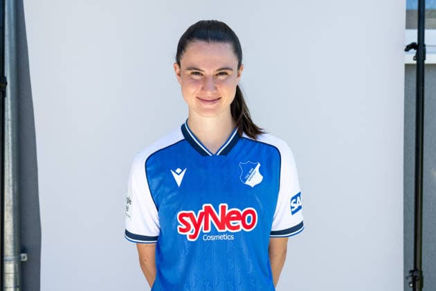 1.BL Frauen, Porträttermin 2026 2027 Chiara Hahn; TSG 1899 Hoffenheim St. Leon-Rot Förderzentrum St. Leon-Rot Baden-Württemberg Deutschland *** 1st Division Women, Photo Shoot 2026–2027 Chiara Hahn TSG 1899 Hoffenheim St. Leon Rot St. Leon Rot Training Center Baden-Württemberg Germany Copyright: xNordphotox xMemmlerx