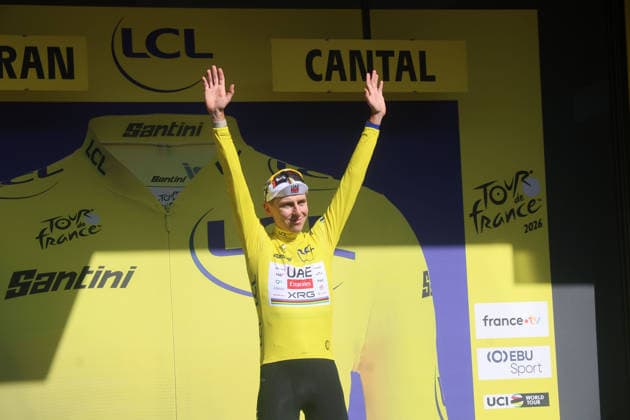14-07-2026 Tour De France; Tappa 10 Aurillac - Le Lioran; 2026, Uae Emirates - Xrg; Pogacar, Tadej; Le Lioran; 