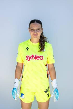 1.BL Frauen, Porträttermin 2026 2027 Romy Bräutigam; TSG 1899 Hoffenheim St. Leon-Rot Förderzentrum St. Leon-Rot Baden-Württemberg Deutschland *** 1st Division Women, Photo Shoot 2026–2027 Romy Bräutigam TSG 1899 Hoffenheim St. Leon Rot St. Leon Rot Training Center Baden-Württemberg Germany Copyright: xNordphotox xMemmlerx