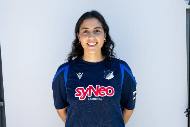 1.BL Frauen, Porträttermin 2026 2027 Ara Sabony; TSG 1899 Hoffenheim St. Leon-Rot Förderzentrum St. Leon-Rot Baden-Württemberg Deutschland *** 1st Division Women, Photo Shoot 2026–2027 Ara Sabony TSG 1899 Hoffenheim St. Leon Rot Training Center St. Leon Rot Baden-Württemberg Germany Copyright: xNordphotox xMemmlerx