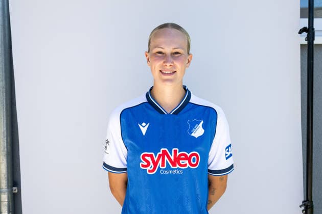 1.BL Frauen, Porträttermin 2026 2027 Feli Delacauw; TSG 1899 Hoffenheim St. Leon-Rot Förderzentrum St. Leon-Rot Baden-Württemberg Deutschland *** 1st Division Women, Photo Shoot 2026–2027 Feli Delacauw TSG 1899 Hoffenheim St. Leon Rot Training Center St. Leon Rot Baden-Württemberg Germany Copyright: xNordphotox xMemmlerx